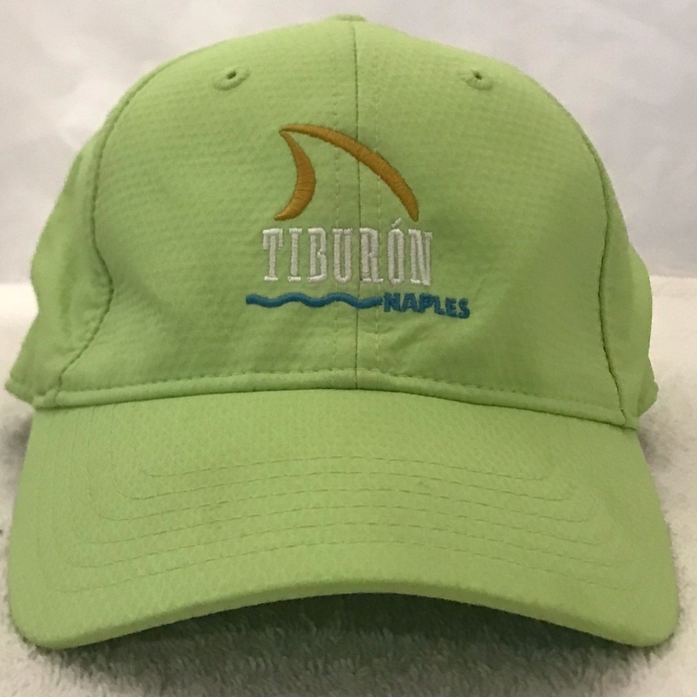 AHEAD for Tiburon Naples Adjustable Lime Green Travel Cap